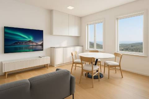 Apartamento T0 novo em Sesimbra com excelente exposição solar