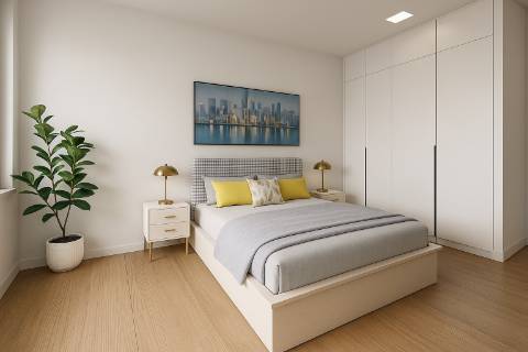 Apartamento T0 novo em Sesimbra com excelente exposição solar