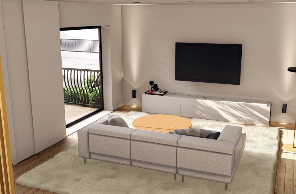 Apartamento T3 com 3 Suites e escritório, em condomínio fechado no Monte Estoril