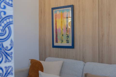 Um apartamento cheio de alma, num pedaço de Lisboa com arte, luz e história