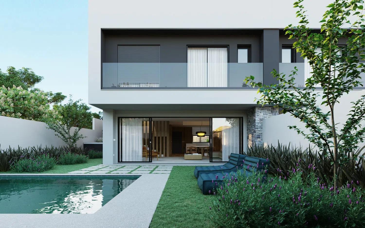 Moradia T3+1 de Luxo com Piscina e Jardim Privativo - Quinta da Armadora, Costa da Caparica