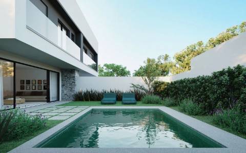 Moradia T3+1 de Luxo com Piscina e Jardim Privativo - Quinta da Armadora, Costa da Caparica