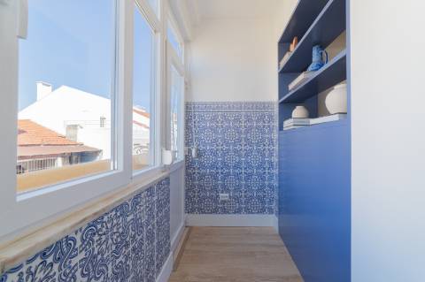 Um apartamento cheio de alma, num pedaço de Lisboa com arte, luz e história