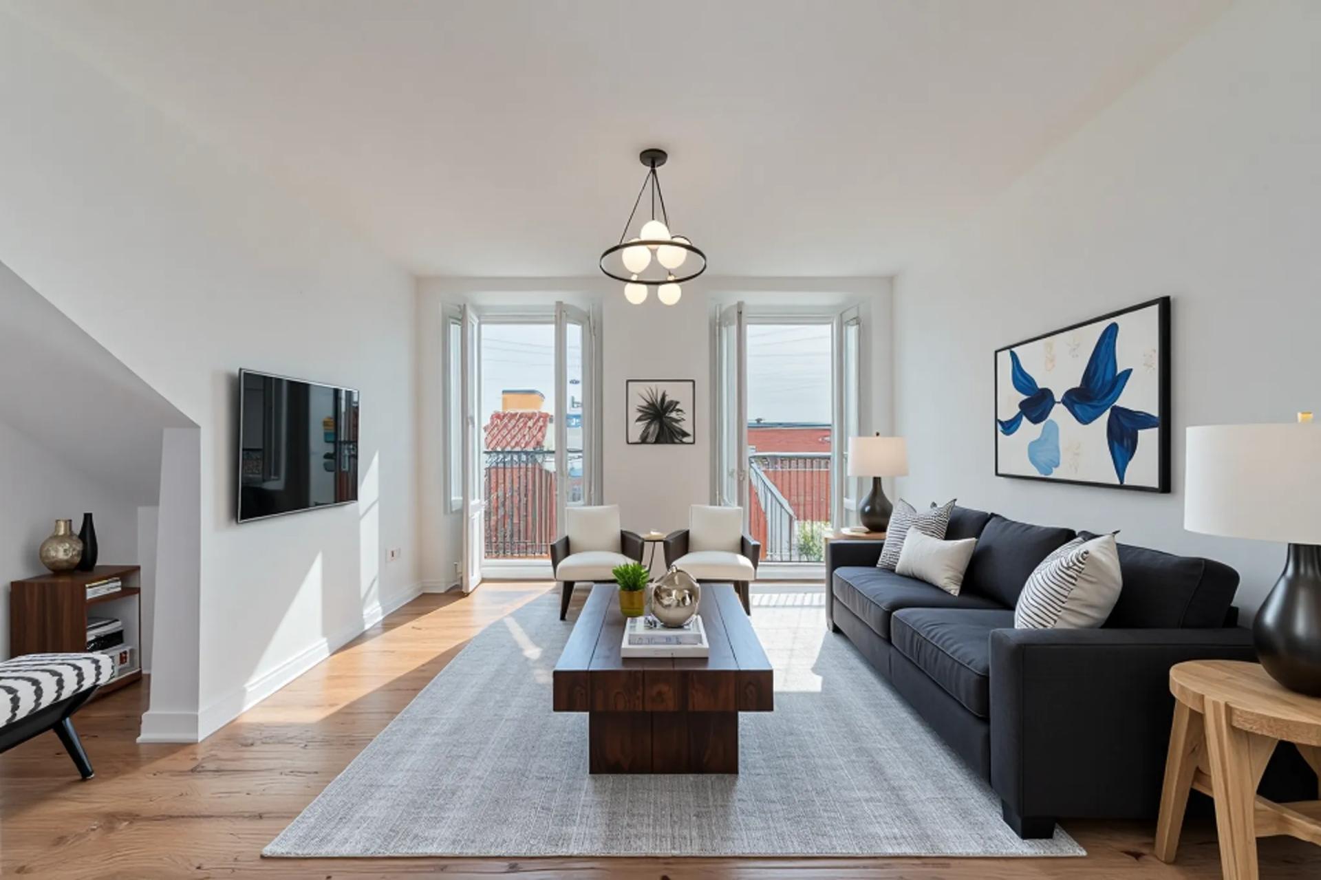 Apartamento T2 com três frentes e vista direta sobre o Tejo Alfama