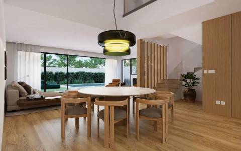 Moradia T3+1 de Luxo com Piscina e Jardim Privativo - Quinta da Armadora, Costa da Caparica