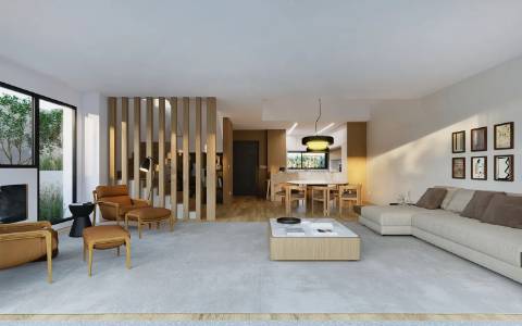 Moradia Geminada T3+1 de Luxo com Piscina e Jardim Privativo - Quinta da Armadora, Costa da Caparica