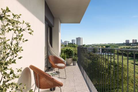 Apartamento T2, Aurya Vista com terraço
