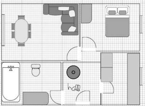 Apartamento T1 para arrendamento - Campo de Ourique