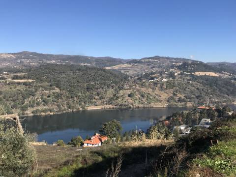 Terreno com vista de rio Douro