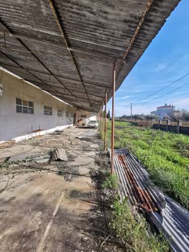 Armazém com cerca de 155 m de frente, localizado junto à estrada nacional N3