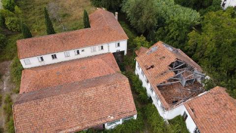 Conjunto de armazéns de atividade industrial com terreno.