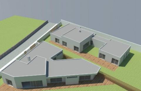 Lote com 2 terrenos em Grijó com projeto aprovado para 2 moradias térreas