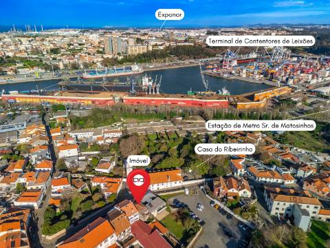 Moradia para reconstrução no Centro Histórico em Matosinhos