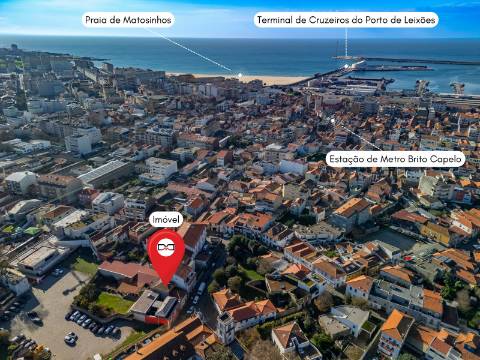 Moradia para reconstrução no Centro Histórico em Matosinhos