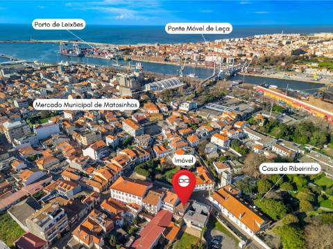 Moradia para reconstrução no Centro Histórico em Matosinhos