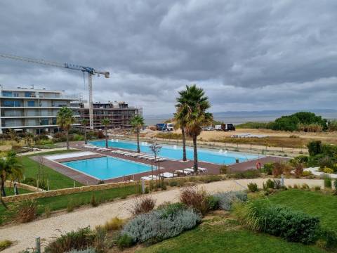 Apartamento T1 em condomínio alto padrão Tagus Bay