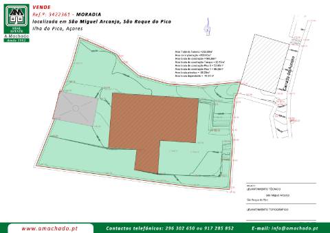VENDA de CASA - MORADIA com vista mar - São Roque do Pico, Ilha do Pico, Açores