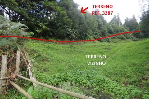 VENDA de AMPLO TERRENO rústico com pastagem e mata - Sete Cidades, Ponta Delgada, Ilha de São Miguel, Açores