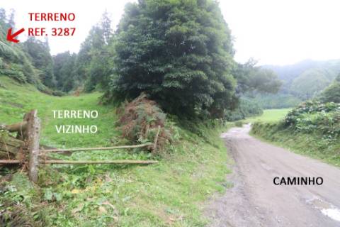 VENDA de AMPLO TERRENO rústico com pastagem e mata - Sete Cidades, Ponta Delgada, Ilha de São Miguel, Açores