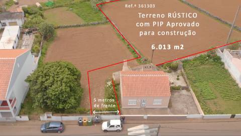 VENDA de TERRENO com PIP aprovado para construção - Vila de São Sebastião, Angra do Heroísmo, Ilha Terceira, Açores