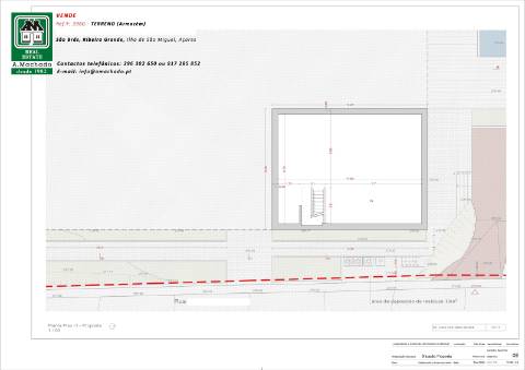 VENDA de TERRENO com VISTA MAR - São Brás, Ribeira Grande, Ilha de São Miguel, Açores