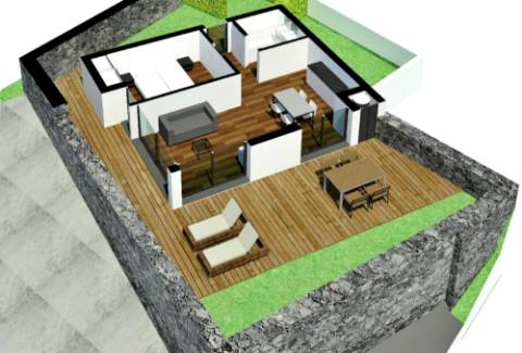 VENDA de TERRENO à beira-mar com PROJETO APROVADO - Mosteiros, Ponta Delgada, Ilha de São Miguel, Açores