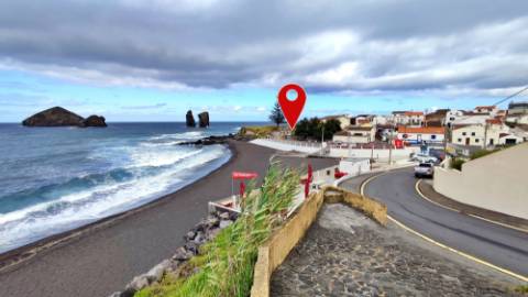 VENDA de TERRENO à beira-mar com PROJETO APROVADO - Mosteiros, Ponta Delgada, Ilha de São Miguel, Açores