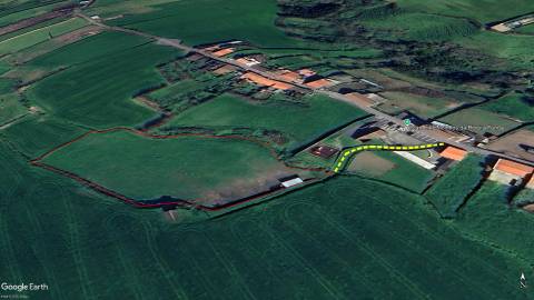 VENDA de TERRENO rústico com vista mar - Ribeira Funda, Fenais da Ajuda, Ribeira Grande, Ilha de São Miguel, Açores