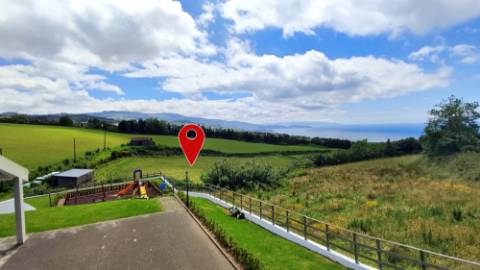 VENDA de TERRENO rústico com vista mar - Ribeira Funda, Fenais da Ajuda, Ribeira Grande, Ilha de São Miguel, Açores