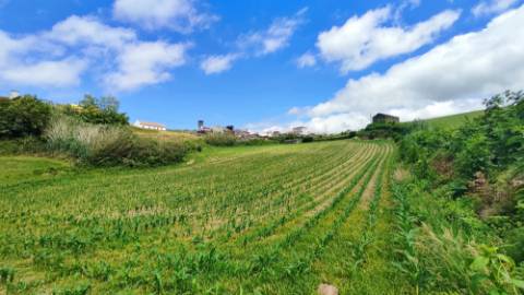 VENDA de TERRENO rústico com vista mar - Ribeira Funda, Fenais da Ajuda, Ribeira Grande, Ilha de São Miguel, Açores