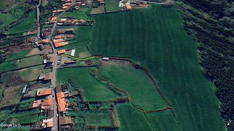 VENDA de TERRENO rústico com vista mar - Ribeira Funda, Fenais da Ajuda, Ribeira Grande, Ilha de São Miguel, Açores