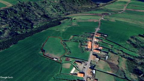 VENDA de TERRENO rústico com vista mar - Ribeira Funda, Fenais da Ajuda, Ribeira Grande, Ilha de São Miguel, Açores