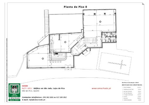 Edifício com BAR RESTAURANTE à beira mar para VENDA - Lajes do Pico, Ilha do PICO, AÇORES