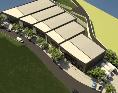 Pavilhão/ Armazém em Construção - Lagoa/Avidos