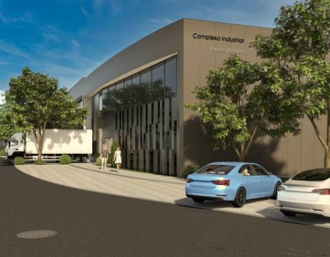 Pavilhão/ Armazém em Construção - Lagoa/Avidos