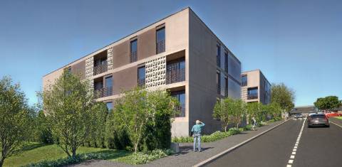 NOVIDADE !! Apartamento T1 c/ Terraço - 'Jardins de Brufe ' Exclusivo