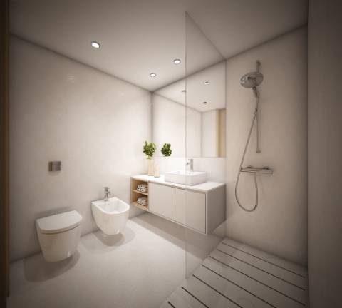 Apartamento T1+1 c/ Terraço - Totalmente Renovado