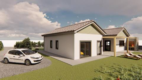 VENDE-SE TERRENO COM PROJETO DE CONSTRUÇÃO EM SANTO AMARO, SÃO ROQUE DO PICO