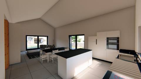 VENDE-SE TERRENO COM PROJETO DE CONSTRUÇÃO EM SANTO AMARO, SÃO ROQUE DO PICO