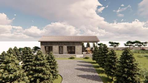 VENDE-SE TERRENO COM PROJETO DE CONSTRUÇÃO EM SANTO AMARO, SÃO ROQUE DO PICO