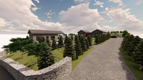 VENDE-SE TERRENO COM PROJETO DE CONSTRUÇÃO EM SANTO AMARO, SÃO ROQUE DO PICO