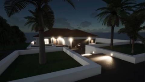 VENDE-SE TERRENO RÚSTICO COM PROJETO DE CONSTRUÇÃO NA CRIAÇÃO VELHA, MADALENA DO PICO