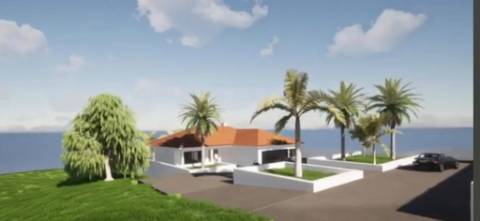 VENDE-SE TERRENO RÚSTICO COM PROJETO DE CONSTRUÇÃO NA CRIAÇÃO VELHA, MADALENA DO PICO