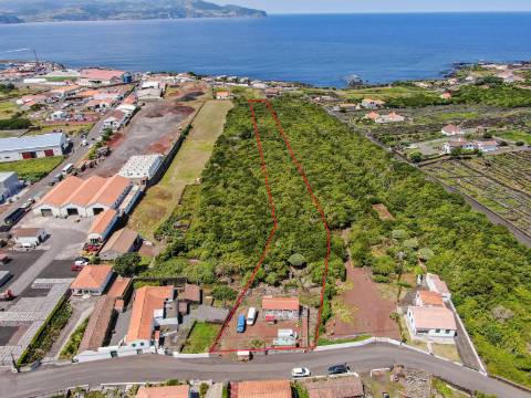 VENDE-SE MORADIA E AMPLO TERRENO NA MADALENA DO PICO