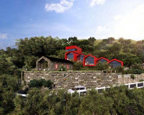 VENDE-SE EMPREENDIMENTO TURÍSTICO - EM FASE DE CONSTRUÇÃO - RIBEIRAS, LAJES DO PICO