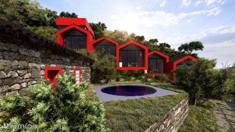 VENDE-SE EMPREENDIMENTO TURÍSTICO - EM FASE DE CONSTRUÇÃO - RIBEIRAS, LAJES DO PICO