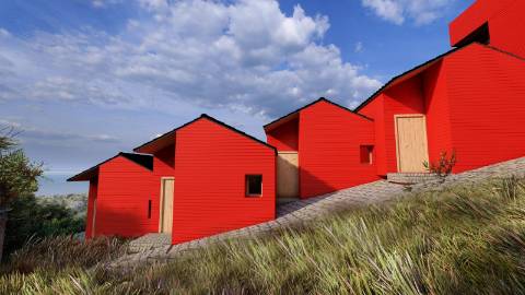 VENDE-SE EMPREENDIMENTO TURÍSTICO - EM FASE DE CONSTRUÇÃO - RIBEIRAS, LAJES DO PICO