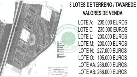Lotes para construção na Urb. do Grou na Fig....