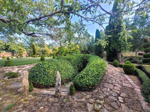 Reservada, Quintinha de 10.000 m2 com Casa em Pedra Reabilitada