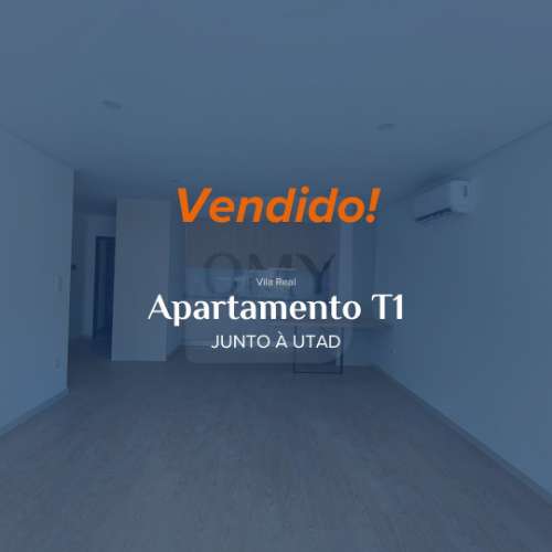| Vendido | Apartamento T1 Junto à UTAD em Vila Real